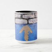 Gele pijl mok (Midden)