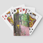 Gele pijl pokerkaarten (Achterkant)