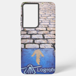 Gele pijl samsung galaxy hoesje