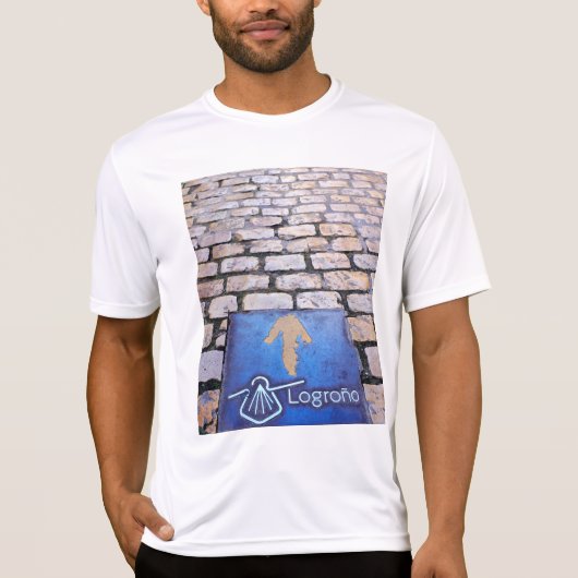 Gele pijl t-shirt (Voorkant)