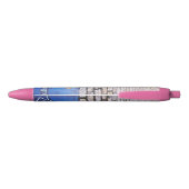 Gele pijl zwarte inkt pen (Achterkant)
