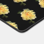Gele Pioen Patroon Pioenrozen Foto Bureaumat (Hoek)