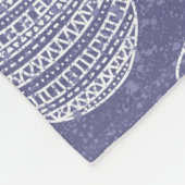 Gele Planet Space Lover Blue Sky Astronomie Fleece Deken (Hoek)