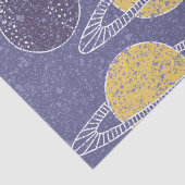 Gele Planet Space Lover Blue Sky Astronomie Tissuepapier (Detail)