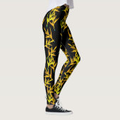 Gele Planten Leggings (Rechts)