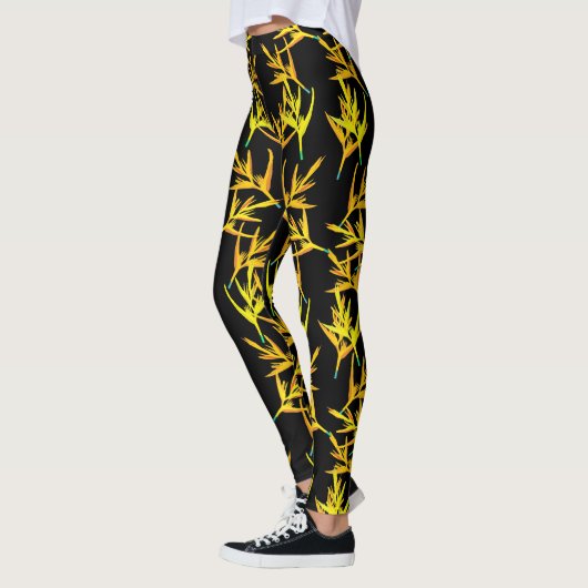 Gele Planten Leggings (Links)