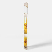 Gele Plumeria Flower iPhone Case|Tropische Bloemen Case-Mate iPhone Case (Achterkant / Rechts)