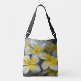 Gele Plumeria – Hawaiiaanse Tropische Fotografie Crossbody Tas