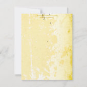  gele plumeria ipry pleister kaart (Achterkant)