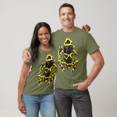 Gele Poison Arrow Frog Design Poison Dart T-shirt (Unisex)