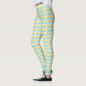Gele poka Dot Leggings (Links)