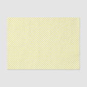 Gele poka Dots Tissuepapier (Voorkant)