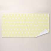 Gele Poka Stippen Badhanddoek (Badhanddoek)