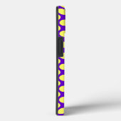 Gele pokadots met Paarse achtergrond STaylor Case-Mate iPhone Case (Achterkant / Rechts)