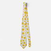 gele polka dot Stropdas (Voorkant)