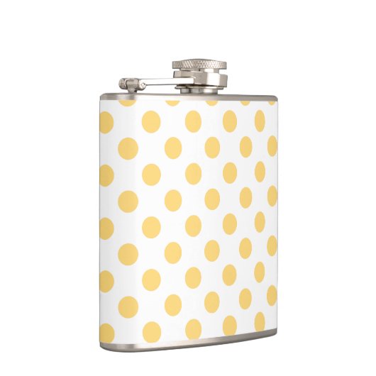 Gele polkadots heupfles (Rechts)