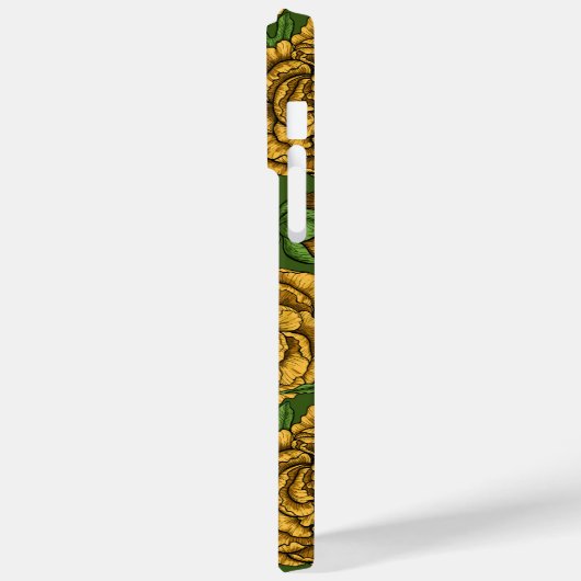 Gele pony bouquet Case-Mate iPhone case (Achterkant / Links)