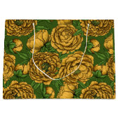 Gele pony bouquet groot cadeauzakje (Voorkant)