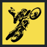 Gele Pop Art Motocross Motorcyle Sport Poster<br><div class="desc">Sport Digitaal bewerkte kunst - Motocross Poster print - College Pop Art - Computer Afbeeldingen - De enige manier om geweldig werk te doen is van wat je doet houden.</div>