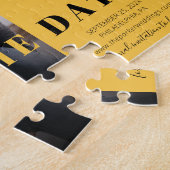 Gele Pop sparen de Datum Legpuzzel (Zijkant)