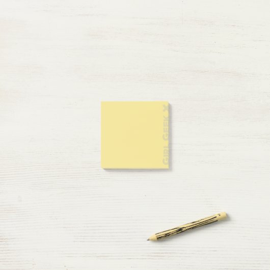 Gele Post-it notities Post-it® Notes (Op bureau)