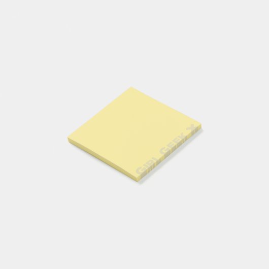 Gele Post-it notities Post-it® Notes (Schuin)