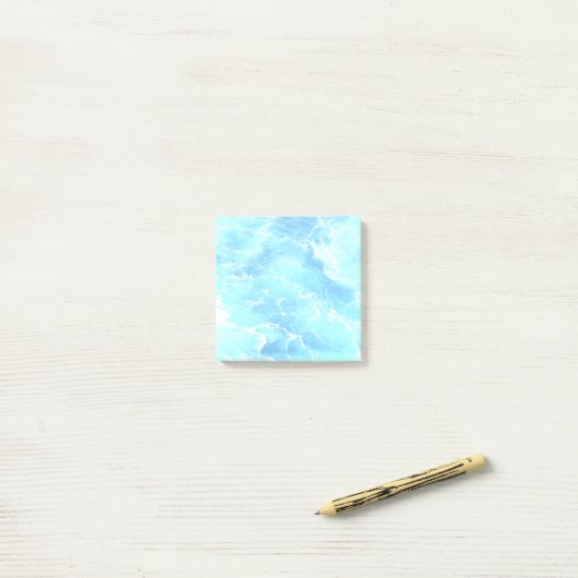 gele postit met blauwe kleuren post-it® notes (Op bureau)