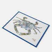 Gele pot-deur deurmat (Schuin)