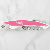 Gele potloden en schubbels op wit kurkentrekker (Voorkant)