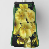 Gele primrose Spring Flowers close up Golfheadcover (Draai 90)