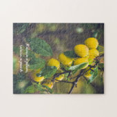 Gele pruimen na regen legpuzzel (Horizontaal)