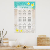 Gele pruimterie Frangipani Weddenschappen Poster (Keuken)