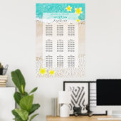 Gele pruimterie Frangipani Weddenschappen Poster (Thuiskantoor)
