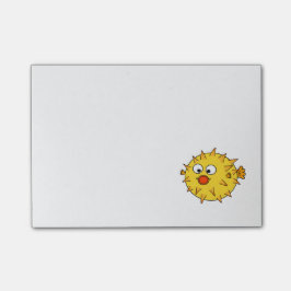 Gele Puffervis Post-it® Notes