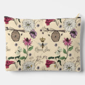 Gele Queen Bee & Gouden Kroon Etui (Achterkant)