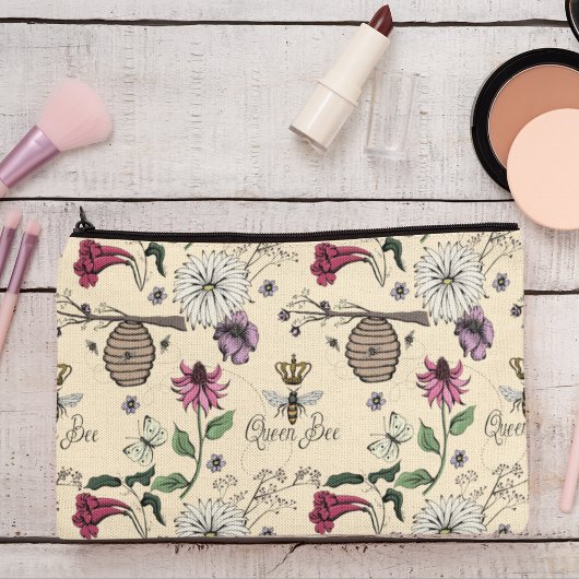 Gele Queen Bee & Gouden Kroon Etui