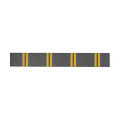 Gele racestrips koolstofvezel stijl (Individueel)