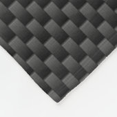 Gele racestrips met accenten fleece deken (Hoek)