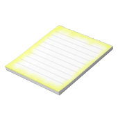 gele rand notitieblok (Linkerzijde)