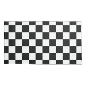 Gele rasauto: Vlag controleur Kussensloop (Achterkant)