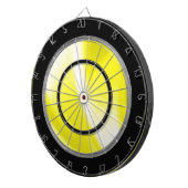 Gele regelgevende commissie dartbord (Voorkant Rechts)