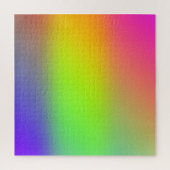 Gele regenboogkleurgradiënt Puzzle Legpuzzel (Verticaal)