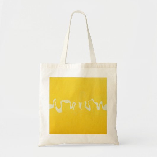 Gele reis tote bag (Voorkant)