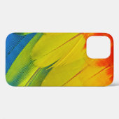 Gele, rode, blauwe en groene veren Case-Mate iPhone case (Achterkant (horizontaal))