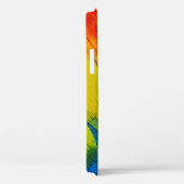 Gele, rode, blauwe en groene veren Case-Mate iPhone case (Achterkant / Rechts)