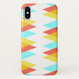 Gele, rode en kadetblauwe driehoeken Case-Mate iPhone case