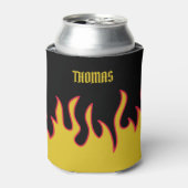 Gele, rode en zwarte lammeren, speciaal gepersonal blikjeskoeler (Blikje Voorkant)