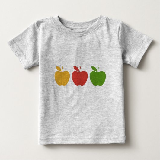 Gele rode groene appel (Voorkant)