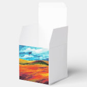 Gele Rode Heuvels Bedankdoosjes (Geopend)