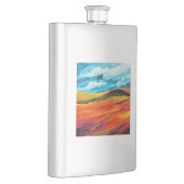 Gele Rode Heuvels Flacon (Rechts)